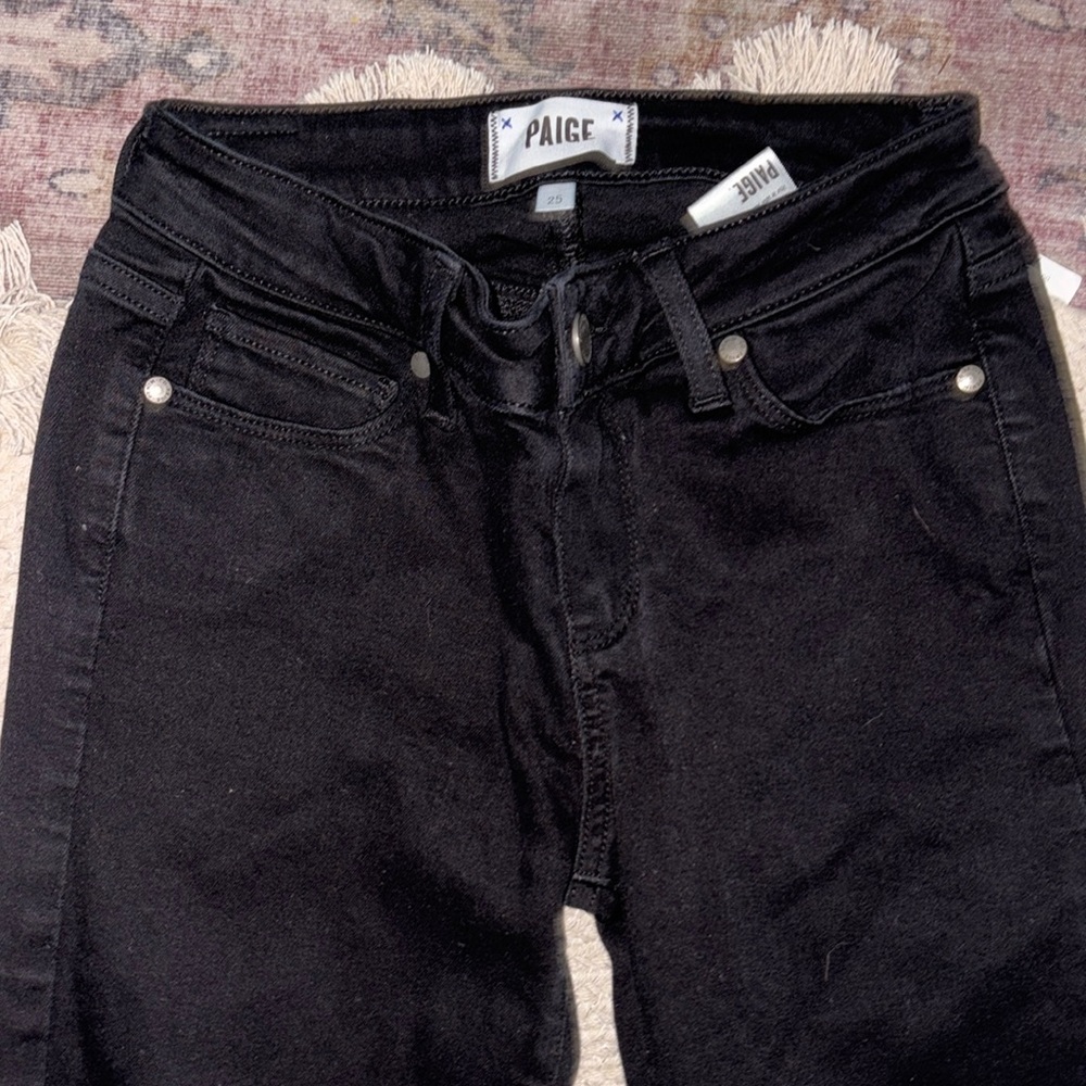 Paige Women's Black Jeans 25